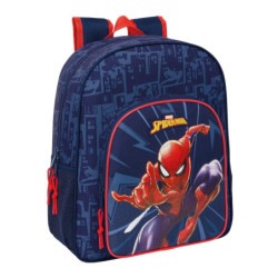MOCHILA JUNIOR ADAPT.CARRO SPIDER-MAN SAFTA26 612643640 38X32 UNIDAD