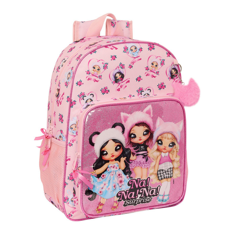 MOCHILA DE 33 CM ADAPT.CARRO NANANA "FABULOUS" 612364180 SAFTA24