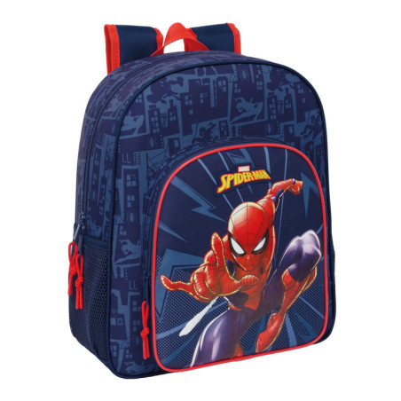 MOCHILA JUNIOR ADAPT.CARRO SPIDER-MAN SAFTA26 612643640 38X32 UNIDAD