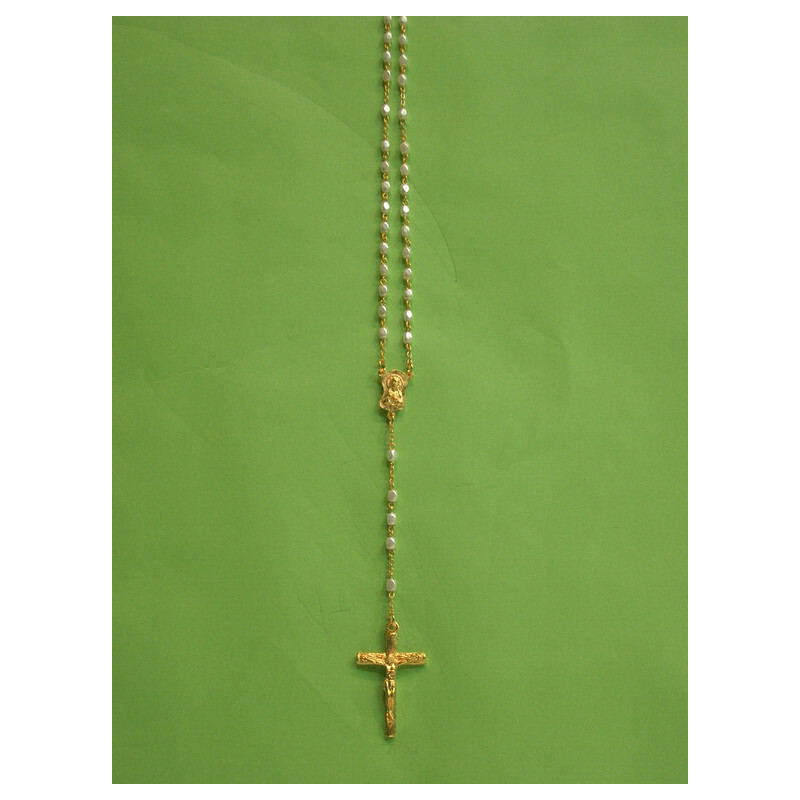 ROSARIO COMUNION EDICROMO PETALOS DE FLORES FEBRERO LILA