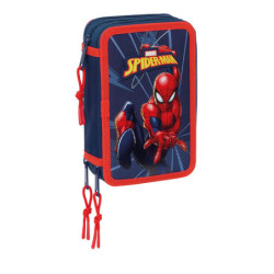 PLUMIER TRIPLE 37 PCS SPIDER-MAN SAFTA26 412643857 19,5X12,5 UNIDAD