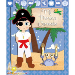 LIBRO COMUNION ARGU NIÑO PIRATA 39961