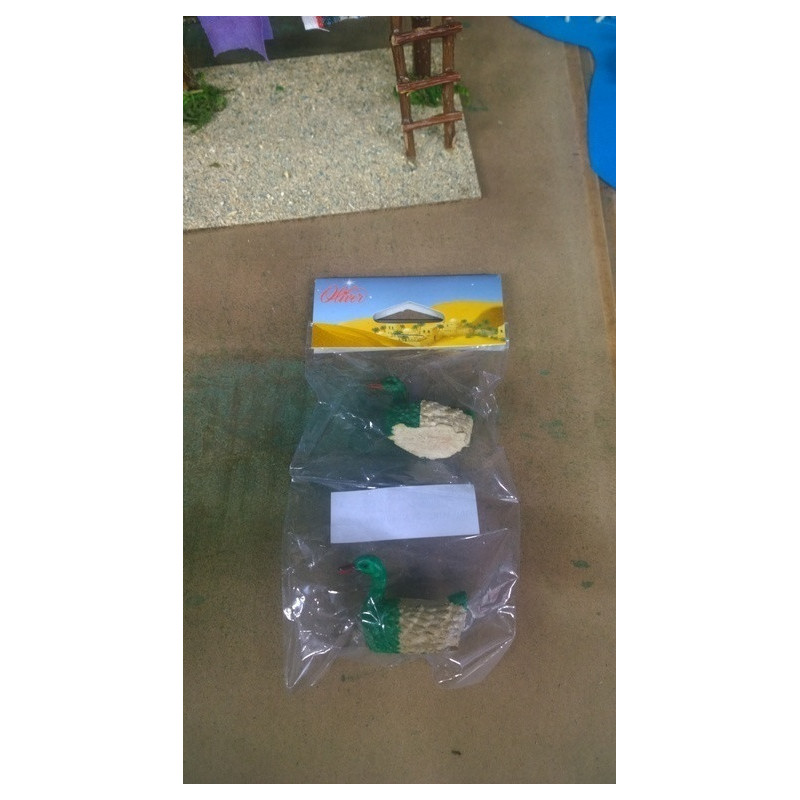 PATO PLASTICO 8CM PTE 2U OLIVER 00608 ^