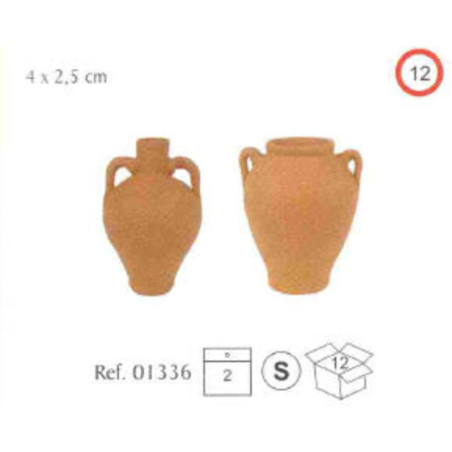 CANTAROS CERAMICA MEDIANOS C/2U OLIVER 01336 ^