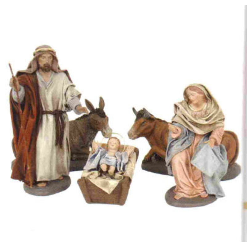 NACIMIENTO MARMOLINA 12CM JUEGO 5 PIEZAS OLIVER 28010 ^