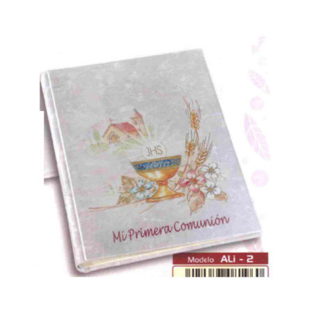 ALBUM COMUNION BULMARK MUSICAL ALUMINIO ALI-2