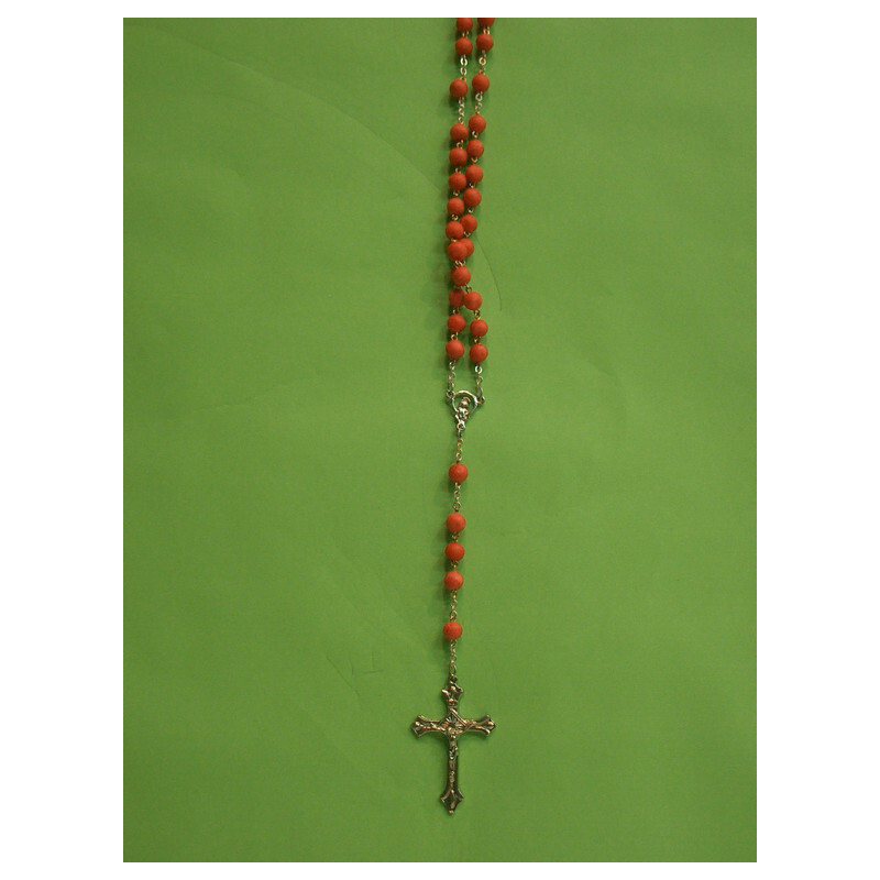 ROSARIO COMUNION EDICROMO PETALOS DE FLORES AGOSTO LIMON