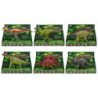 DINOSAURIOS GRANDES 6MOD 15CM BLISTER REGALPAP 4959 ^