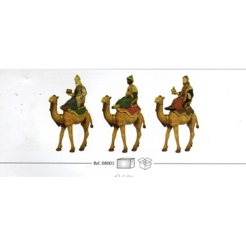 REYES A CAMELLO PLASTICO 8CM OLIVER 08003 ^