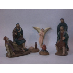 ANUNCIATA LIENZADA 5P 12CM          2210 ^