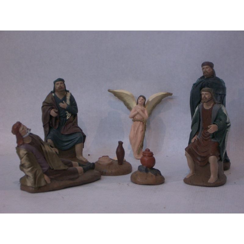 ANUNCIATA LIENZADA 5P 12CM          2210 ^