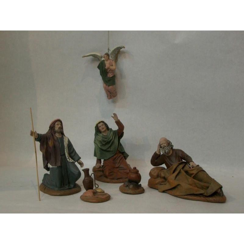 ANUNCIATA LIENZADA 5P 14CM          2210 ^