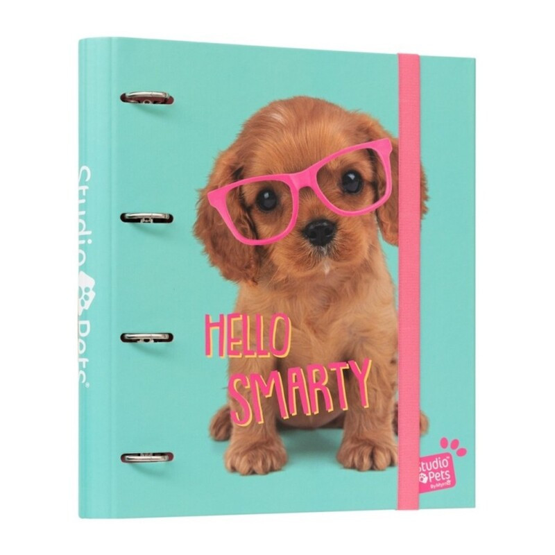 CARPEBLOC DEC RINGBOOK FL 4A TROQUELADA PET DOG LOVELY PUPPIES ERIK CBK0079