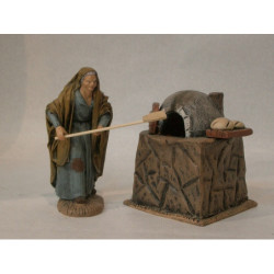 GRUPO LIENZADO PANADERA C/HORNO 21 CM 408-21F ^