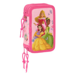 PLUMIER TRIPLE 37 PCS PRINCESAS DISNEY SAFTA26 412680857 19,5X12,5 UNIDAD