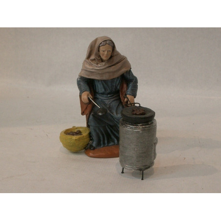 CASTAÑERA LIENZADA 17CM              904 ^