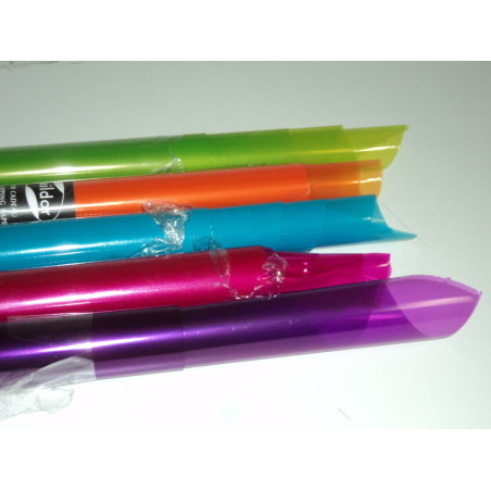 PAPEL CELOFAN MAILDOR CONTINUO 0,70*2M P.P. 5 COLORES SURTIDO 2 CAJA 30U