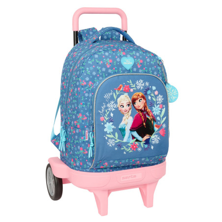 MOCHILA GDE. C/RUEDAS COMPACT EVOL. EXT. FROZEN SAFTA26 612673218 45X33 UNIDAD