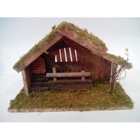 PORTAL MEDIANO MUSGO C/ESCALERA FIGURA 8CM 13320/72301 ^