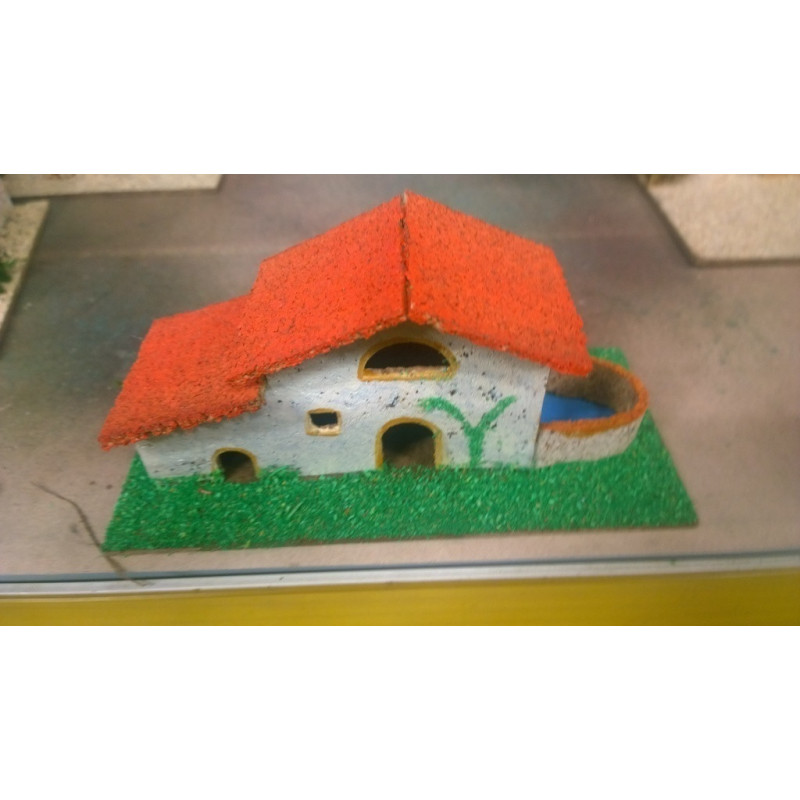 CASA MADERA Y CORCHO PROVENZAL OLIVER 21109 ^