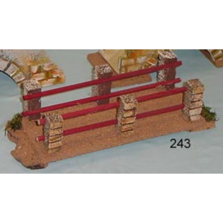 PUENTE TRONCOS RECTO GRANDE 30CM 243 ^