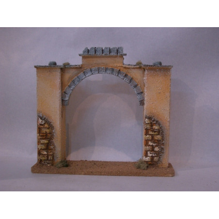 ENTRADA PUEBLO CERAMICA 14CM  252/14 ^
