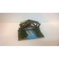 PUENTE TRONCO C/RIO 20CM 71263 ^