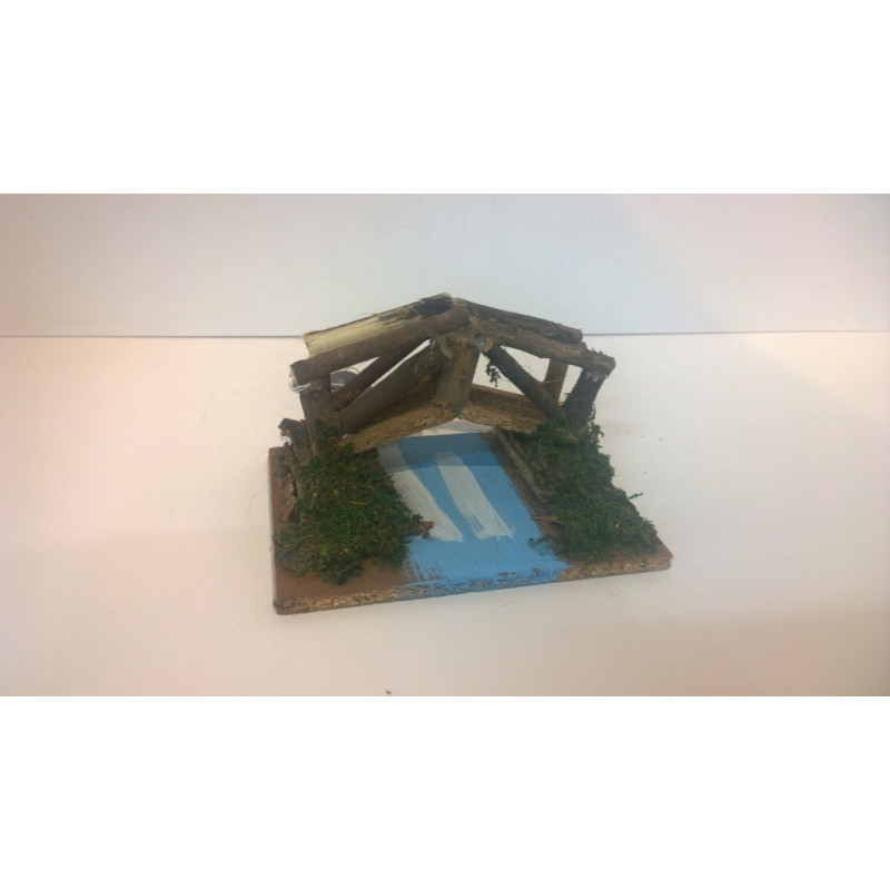 PUENTE TRONCO C/RIO 20CM 71263 ^