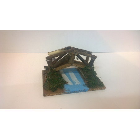 PUENTE TRONCO C/RIO 20CM 71263 ^