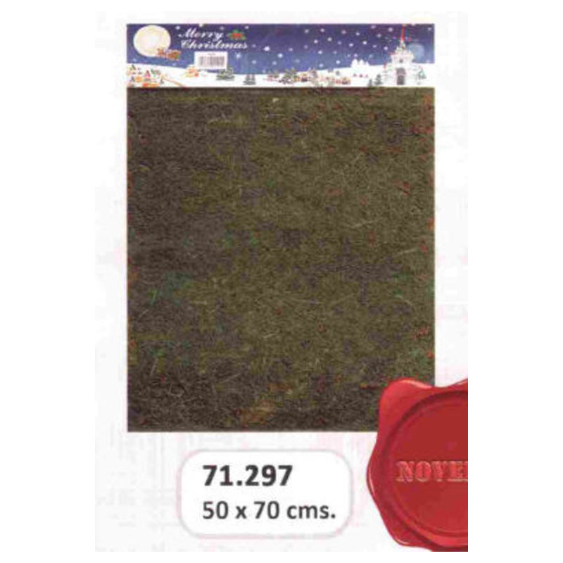 SUELO MUSGO HOJA 50*70 71297 ^