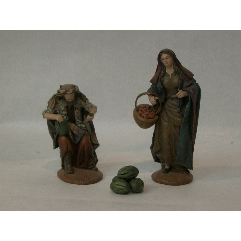 GRUPO LIENZADO MELONERO Y MUJER 17CM 708 ^