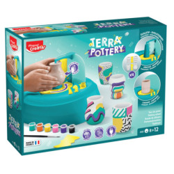 JUEGO MAPED CREATIV TERRA POTTERY C/TORNETA 907220
