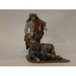 GRUPO LIENZADO HOMBRE CAIDO     17CM 708 ^