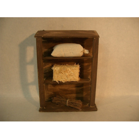 ESTANTERIA LEÑA GRANDE 831 ^