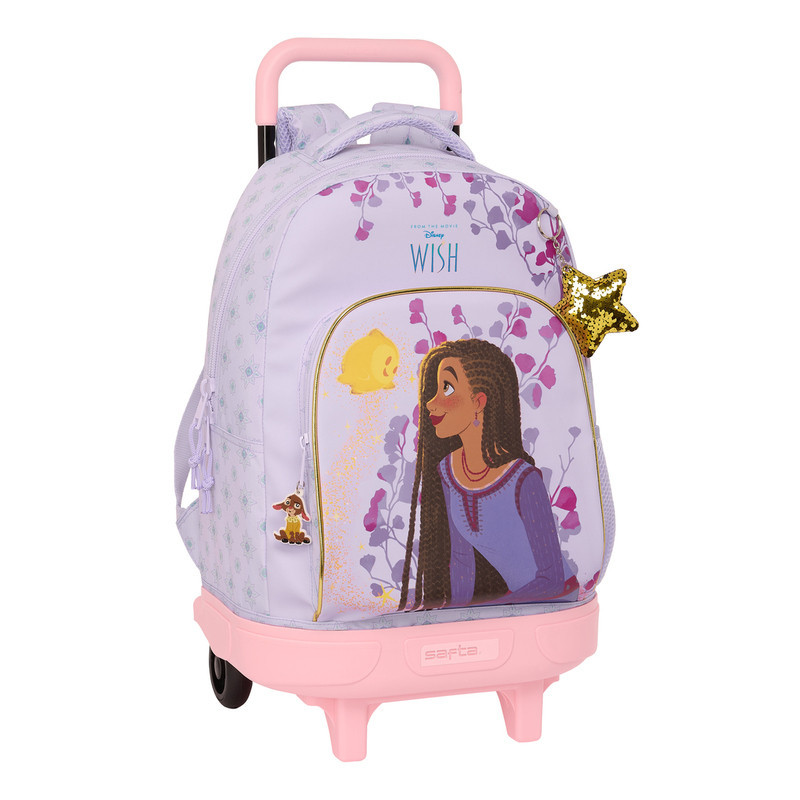 MOCHILA GDE. C/RUEDAS COMPACT EXTRAIBLE WISH SAFTA23 SEP 612368918