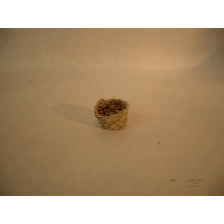 CESTA ESPARTO CON LENTEJAS 844 ^