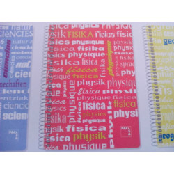 CUADERNO T PP FOLIO 80H PACSA PLASTIPAC 90G CUADROS 4*4 FISICA 16528 ^