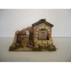 FUENTE CORCHO DECORADO GRANDE MOD 45G ^