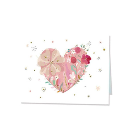 TARJETA FELICITACION ARGU TURNOWSKY CORAZONES 47876 UNIDAD