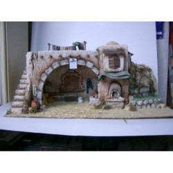 PORTAL CORCHO DECORADO LUZ 200921 ^