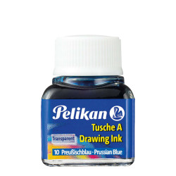 TINTA CHINA PELIKAN 523 FRASCO AZUL PRUSIA Nº10