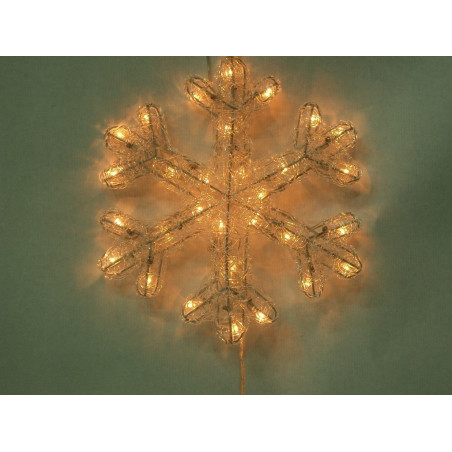 COPO NIEVE PALLET BLANCO 30 LUCES 22101 ^