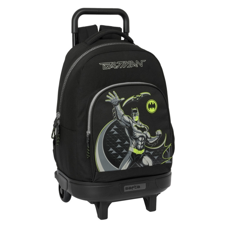 MOCHILA GDE. C/RUEDAS COMPACT EXTRAIBLE BATMAN "GAME OVER" SAFTA25 ENERO 612369918