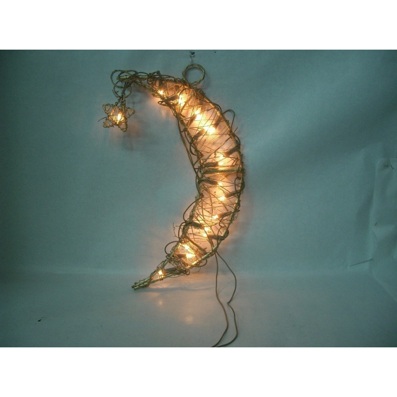 LUNA MIMBRE ORO 20 LUCES 22792 ^