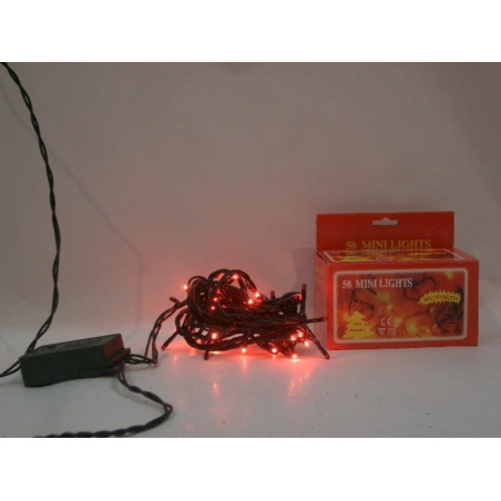 LUCES MICRO  50U PROG MULTI ROJA 22942 ^