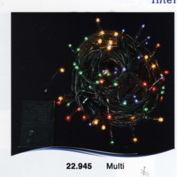LUCES MICRO 100U PROG MULTI MULTICOLOR 22945 ^