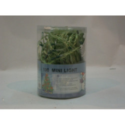 LUCES MICRO 100U PROG MULTI CABLE VERDE 22965 ^