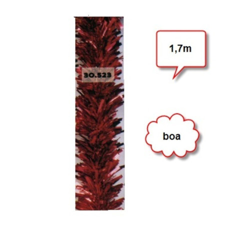 BOA 12CM ROJA TIRA 1,7M 30523 ^
