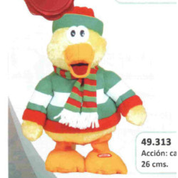 MUÑECO GUIRMA PATO CANTARIN NOEL 49313 ^