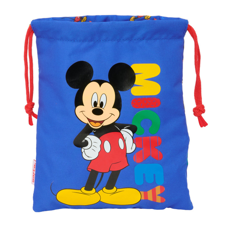 SAQUITO MERIENDA MICKEY MOUSE "TODAY" SAFTA26 812614237 25X20 UNIDAD